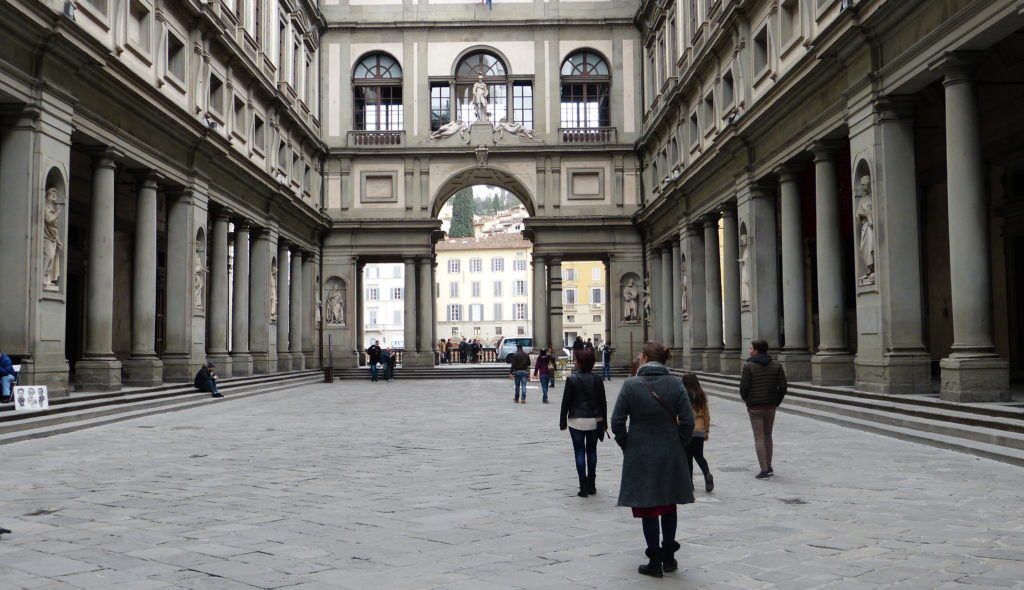 De binnenstad van Florence