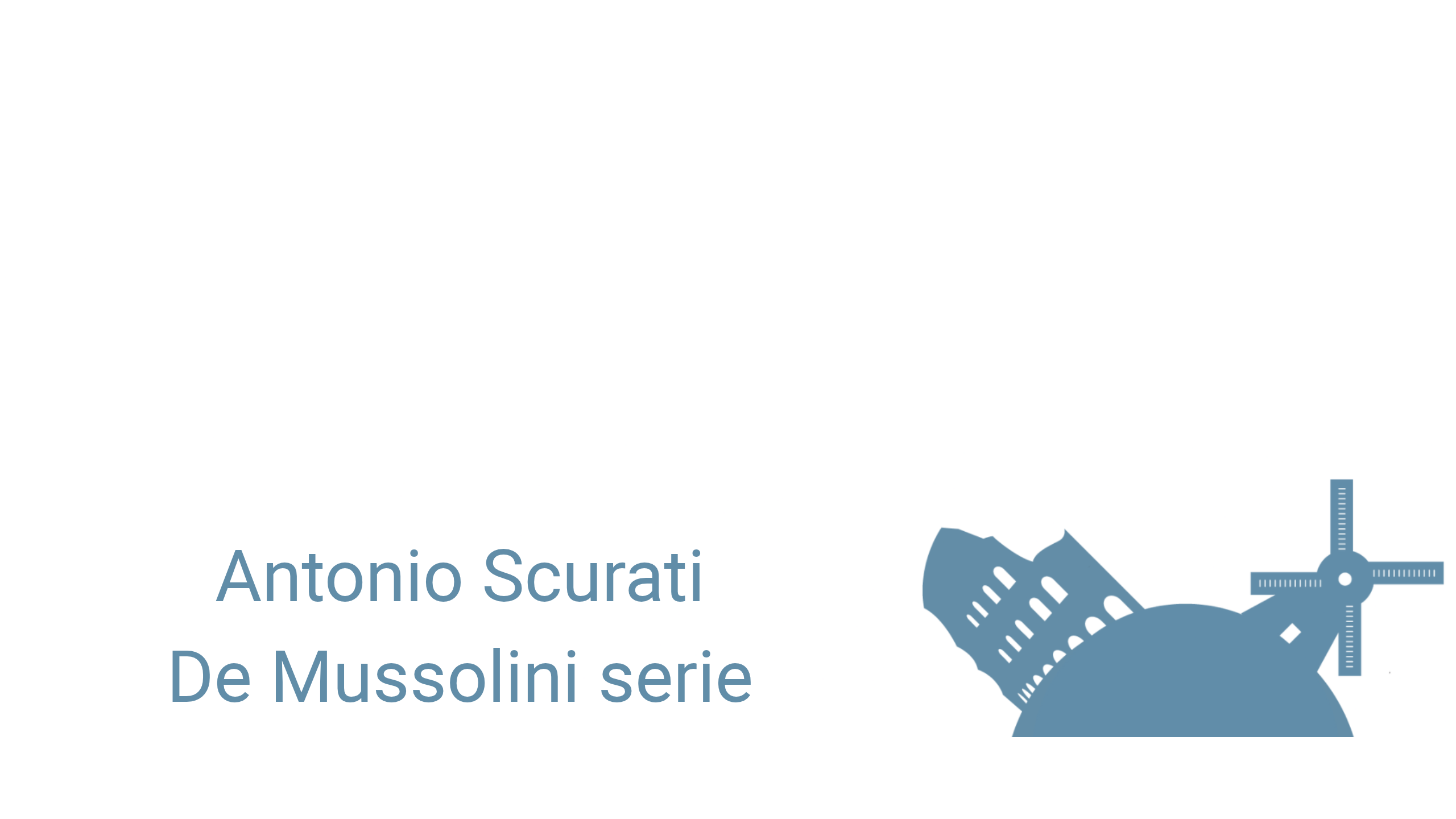 Antonio Scurati – M – Gedachten onderweg